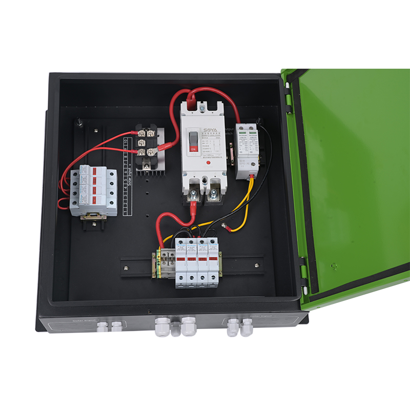 Caja de confluencia fotovoltaica 